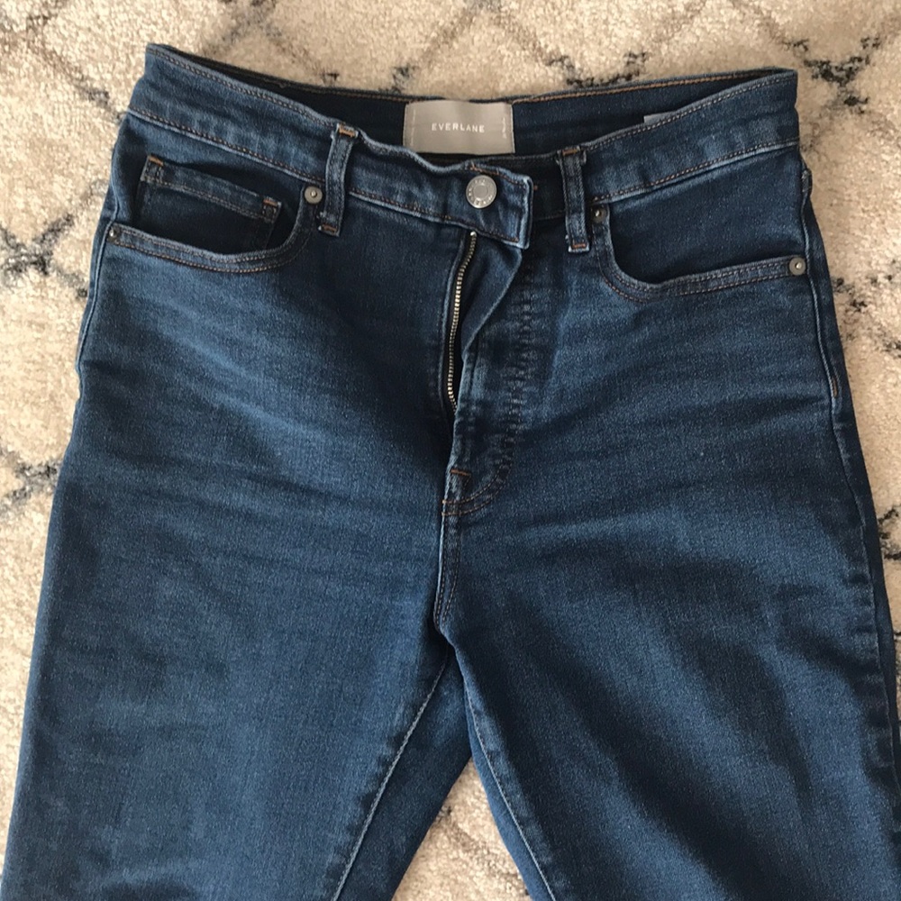 Everlane Authentic Stretch High Rise Skinny Jean